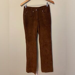 Yansi Fugel Brown Straight Leg Pants